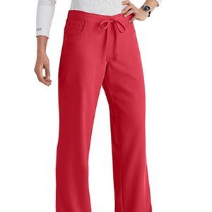 Classic 5 Pocket Drawstring Pants Scarlet Red (XXS
